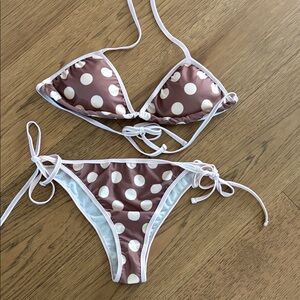 Polka Dot Bikini Set